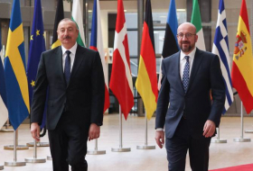 В Брюсселе состоялась встреча Президента Ильхама Алиева с Шарлем Мишелем - Видео (Обновлено)