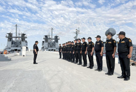 В ВМС Азербайджана проводятся тактические учения
