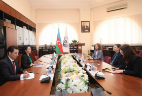Омбудсмен приняла руководителя Представительства МККК в Азербайджане