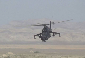 Проведены учения с вертолетными подразделениями ВВС Азербайджана -Видео