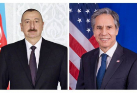 Госсекретарь США Блинкен позвонил Президенту Ильхаму Алиеву