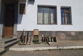 В Ходжавендском районе найдены оружие и боеприпасы