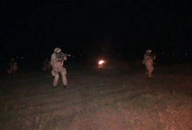 На учениях в южном регионе спецназ выполнил задачи в ночное время - Видео