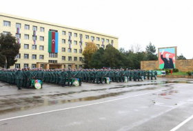 В воинской части ГПС прошла церемония принесения присяги молодых солдат