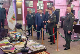 Закир Гасанов посетил Национальную академию обороны Грузии - Фото
