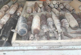 В Хызы обнаружены военные боеприпасы
