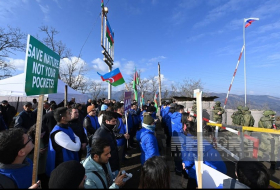 Растет число участников акции на дороге Ханкенди-Лачын