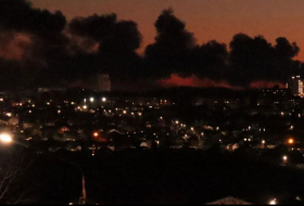 В Курской области после атаки БПЛА загорелся нефтенакопитель