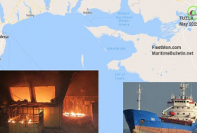 Турецкий сухогруз подвергся ракетной атаке в Херсонском порту