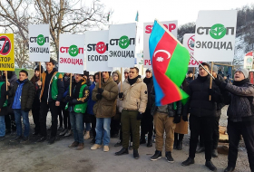 Акция протеста на дороге Ханкенди-Лачын продолжается уже 36-й день