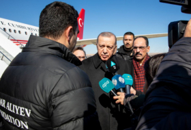 Эрдоган встретился с представителями Фонда Гейдара Алиева