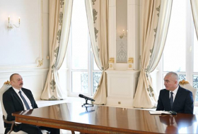 Президент Ильхам Алиев принял новоназначенного специального представителя в Лачинском районе 