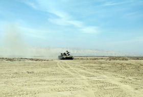 Проверена боеготовность танковых подразделений Азербайджанской армии - Видео