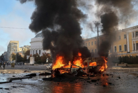 Киев подвергся ракетному обстрелу: двое раненых