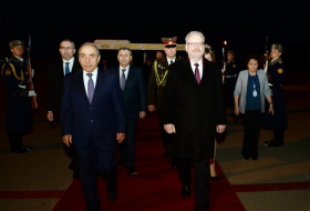 Президент Латвии Эгилс Левитс прибыл с официальным визитом в Азербайджан