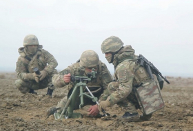 С минометными подразделениями Азербайджанской армии проведены занятия по боевой подготовке