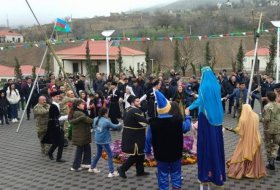 В селе Талыш организован праздничный концерт - Фоторепортаж