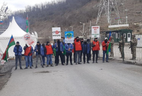 Протесты на Лачинской дороге продолжаются 88-й день 