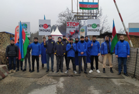 Протесты на Лачинской дороге продолжаются 98-й день