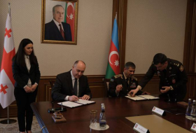 Азербайджан и Грузия подписали соглашение о сотрудничестве в сфере обороны