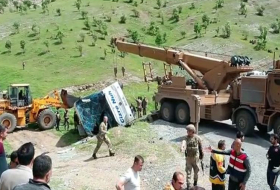 В Турции перевернулся автобус с военнослужащими, 2 человека погибли, 45 ранены