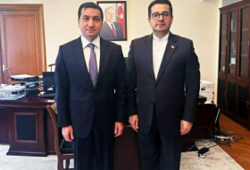 Хикмет Гаджиев встретился с послом Ирана