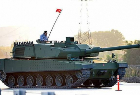 Ударная мощь турецкого танка Altay обеспечивается за счет отечественных средств - Видео