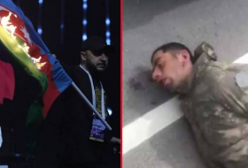 Сожжение флага и издевательство над пленным азербайджанским солдатом - вандализм, варварство и трусость по-армянски