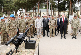 Делегация Национального университета обороны Турции посетила воинскую часть коммандос