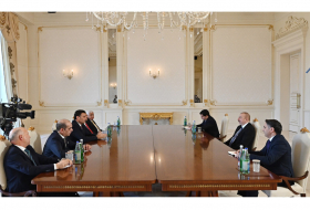 Ильхам Алиев принял председателя Палаты представителей парламента Иордании