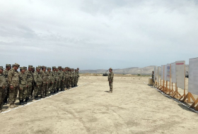 В армии Азербайджана проведены учебно-методические сборы с начальниками артиллерии - Видео
