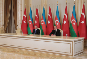 Президенты Азербайджана и Турции приняли участие в открытии нового Центрального командного пункта ВВС