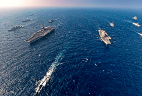 Индия, Япония, США и Австралия проведут морские учения