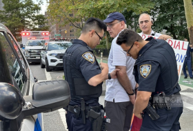 Полиция Нью-Йорка задержала армянского террориста, напавшего на мирный пикет азербайджанцев перед штаб-квартирой ООН