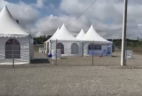 Армянские провокаторы установили палатки на границе с Лачином