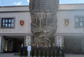 Закир Гасанов принял участие в церемонии выпуска школы Сухопутных войск Турции