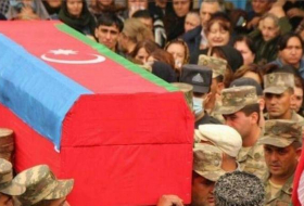 ​​​​​​​Проводится церемония прощания с погибшим в ДТП военнослужащим армии Азербайджана Талехом Алиевым