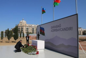 Официальные лица и члены правительства посетили строящийся в Баку Парк Победы