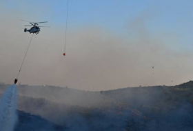 Вертолёт, тушивший пожары в турецком Измире, упал в водохранилище