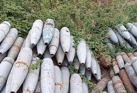 В Ходжалы обнаружен еще один склад боеприпасов - ВИДЕО