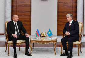 Президент Ильхам Алиев выразил соболезнования казахстанскому коллеге