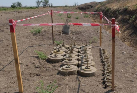 На освобожденных территориях Азербайджана обнаружено еще 98 мин