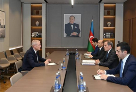 Глава МИД Азербайджана встретился с новым послом Латвии