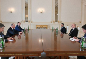 Президент Ильхам Алиев принял секретаря Совета безопасности Российской Федерации