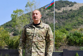 Ильхам Алиев: Это была задачей номер один - водружение флага Азербайджана во всем Карабахе!