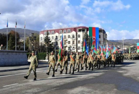 Парадом Победы в Ханкенди командовал начальник Генштаба Азербайджанской армии