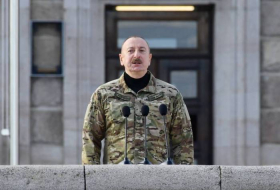 Президент: Во время Шушинской операции сыны Азербайджана продемонстрировали большую силу, профессионализм и самоотверженность