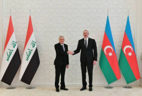 Президенты Азербайджана и Ирака выступили с заявлениями для прессы