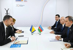 Джейхун Байрамов встретился с министром иностранных дел Боснии и Герцеговины