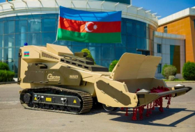 ANAMA: Машины для разминирования азербайджанского производства устойчивы к взрывам